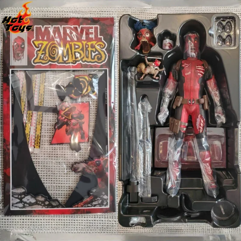 

In Stock HOTTOYS HT 1/6 CMS06 Zombie Deadpool Action Figures Collectable Model Toys 12Inches Marvel Figurine Surprise Xmax Gift