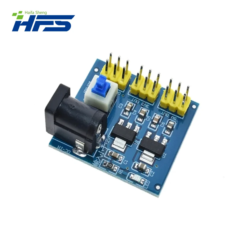 Multi Output Voltage Conversion Power Module, DC-DC 12V a 3.3V, 5V, 12V