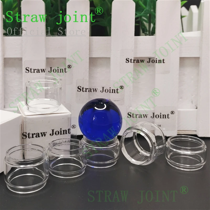 5PCS Clear Bubble Glass Base Tube for AsMODus /Voluna V2 /zesthia Machine Replacement Decorative Accessory