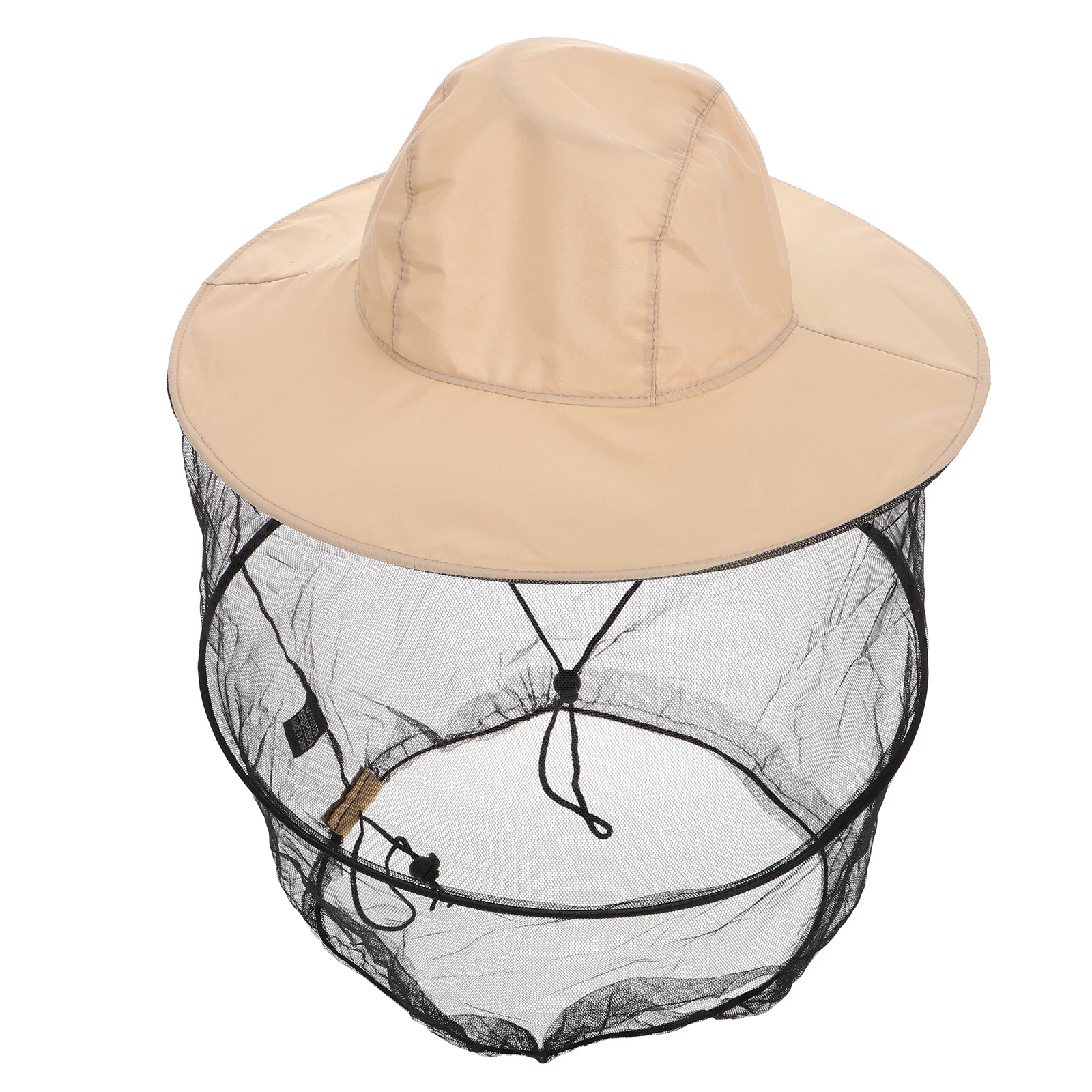 

Outdoor Fishing Sun Hat Wide Brim Foldable Mesh Netting Beekeeping Hat Multi-Use Protective Headgear Insect Protection