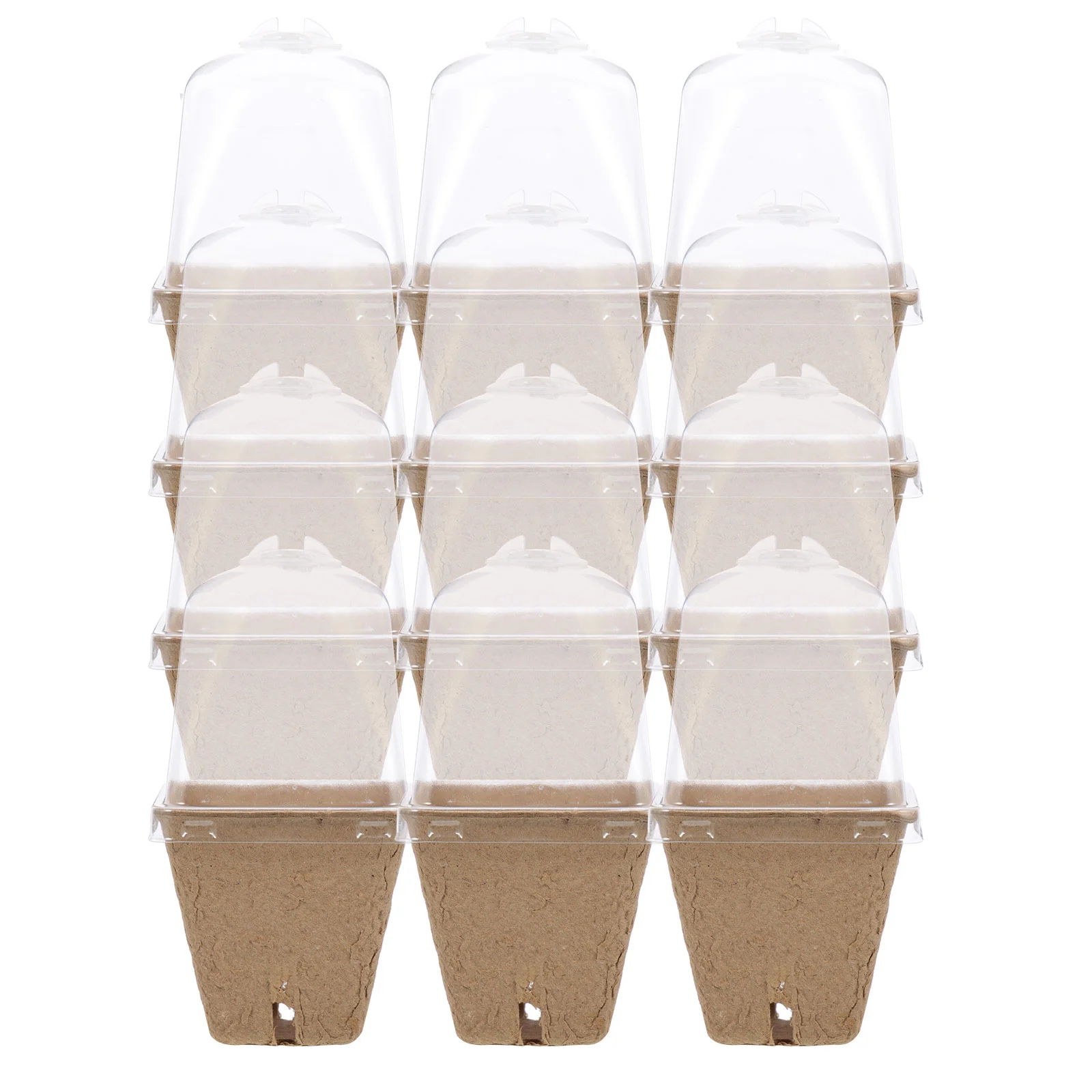 

20 Pcs Plants Nursery Cup Paper for Outdoor Container Mini Pot Planter Pots Planting