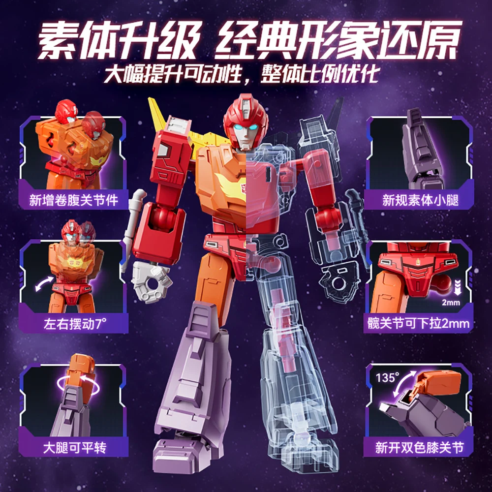 ألعاب Blokees Transformers الأصلية Galaxy Version Blind Box Optimus Prime القابلة للجمع ألعاب عصرية هدايا العيد للأولاد