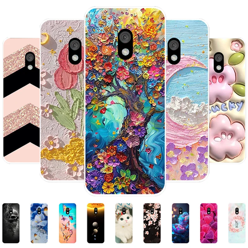 Para Nokia 235 215 220 4G 2024 Funda transparente para teléfono Nokia 105 106 2021 2023 Funda de silicona suave Funda protectora transparente
