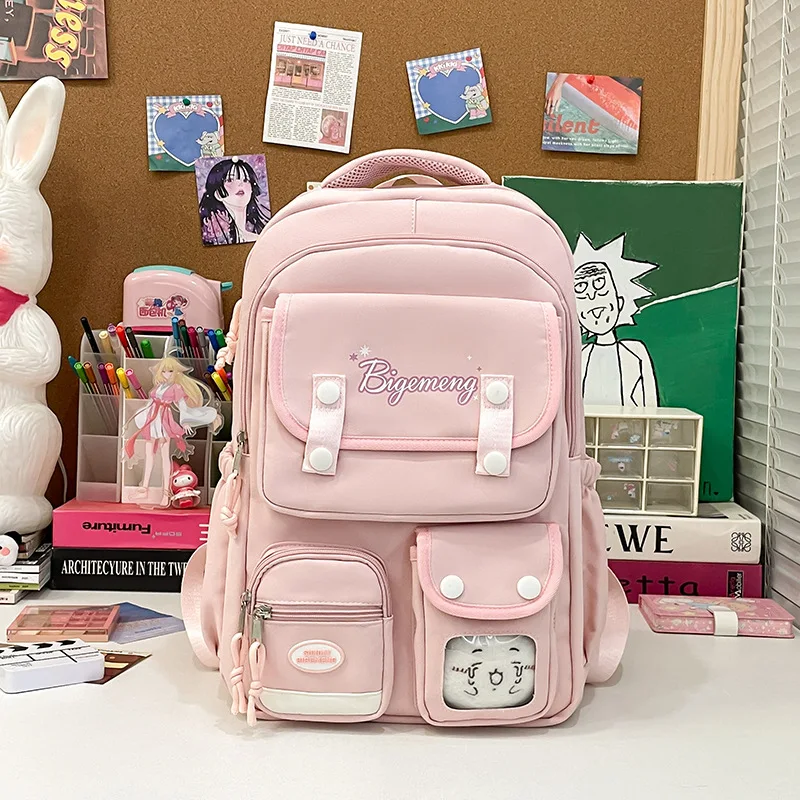 

Backpack Academy Large Capacity Ins Versatile Backpack Primary School Junior High School Student Primary School Computer bag