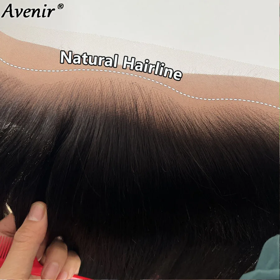 Avenir 13X4 13X6 HD Кружева Фронтальная часть только Человеческие волосы Прямые волосы Расплавкие кожи Предварительно выщипанные HD Кружева Фронтальная часть Только девственные волосы