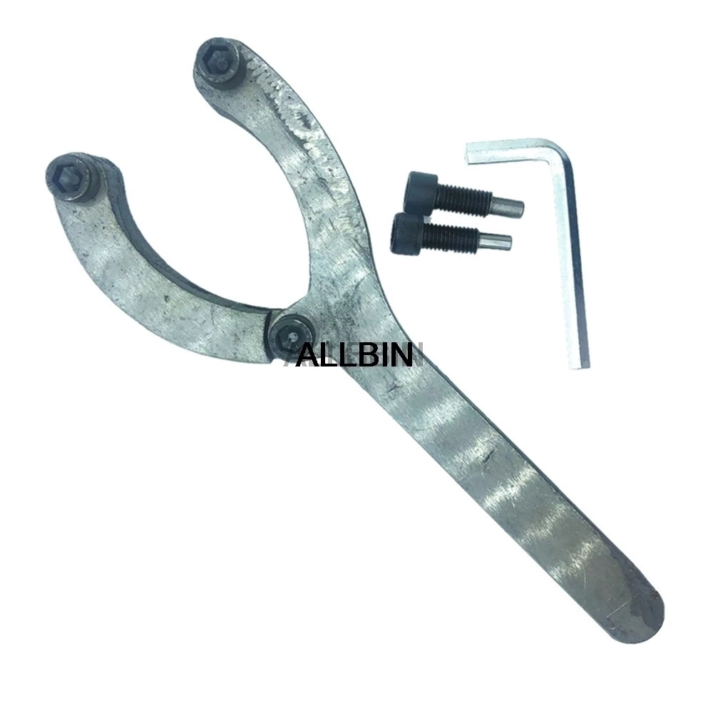 Excavator disassembly hydraulic cylinder wrench Cylinder disassembly wrench Hook machine two-jaw oil seal wrench tool