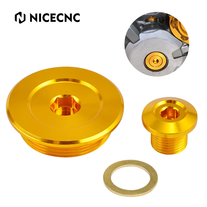 

NICECNC Motocross Aluminum Engine Plug Cap Cover For Suzuki DRZ400R DRZ400S DRZ400SM DRZ DR-Z 400R 400S 400SM 400 SM 2000-2024