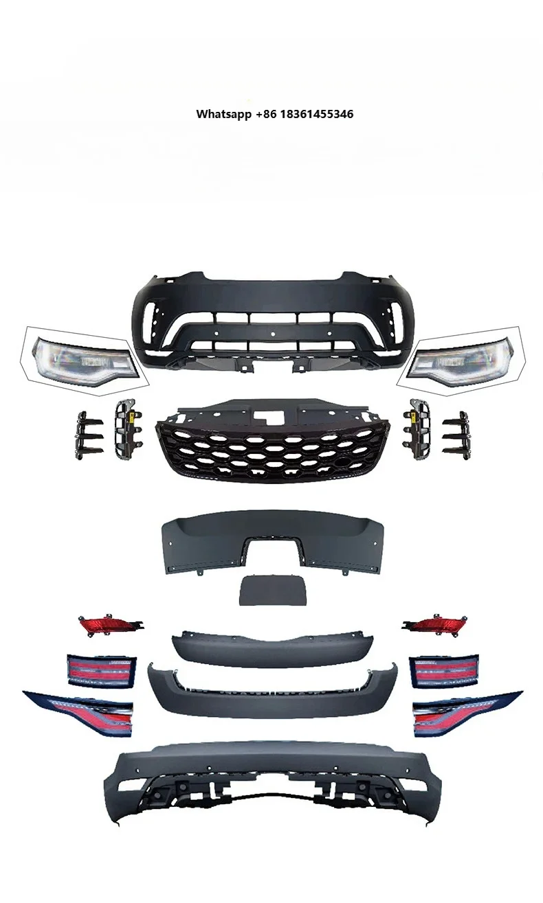 For Discovery 5 Car Modification 2020 Front Bumper and Rear Bumper Body Kit Suitable