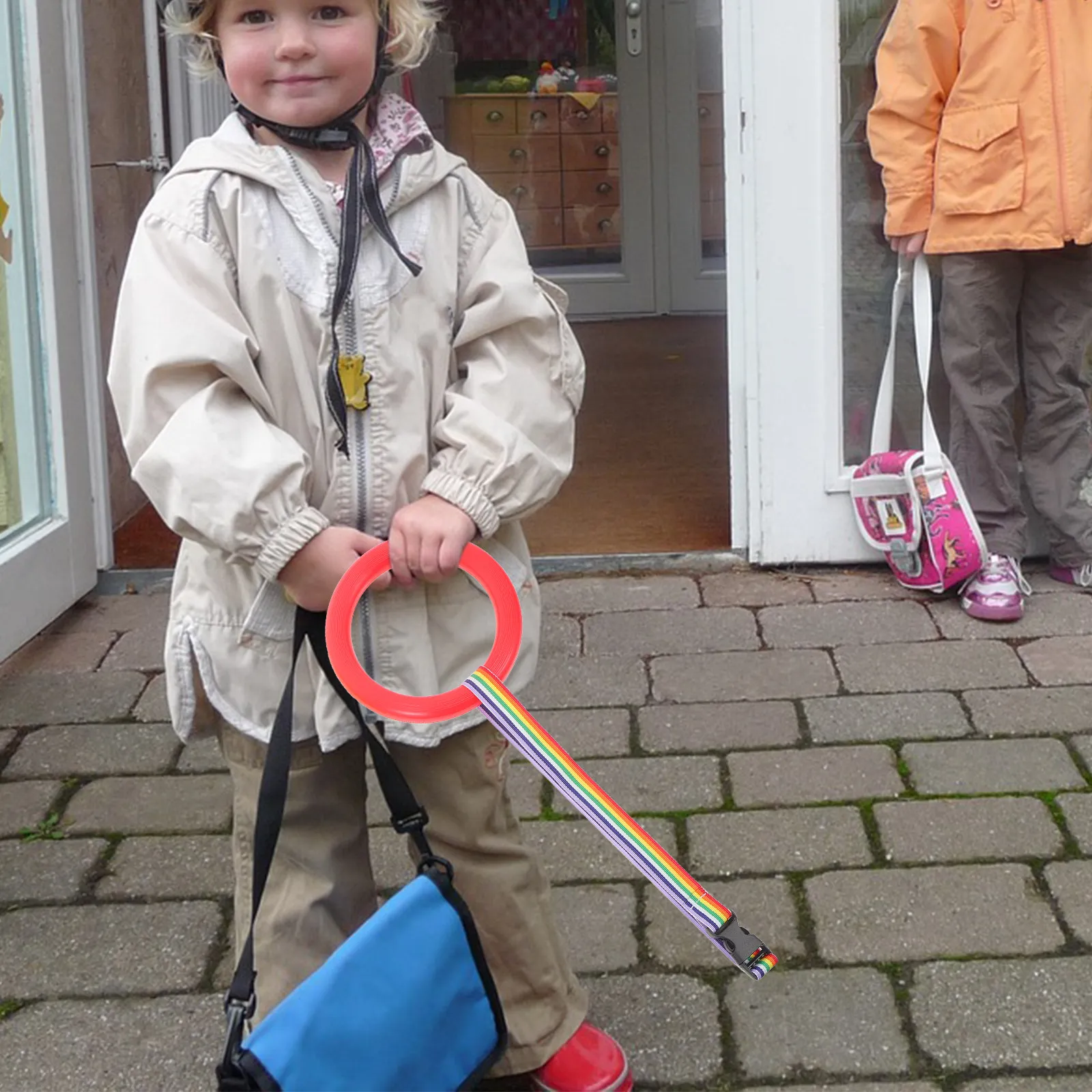 

6Pcs Kids Walking Rope Anti-Lost Safety Rope for Toddlers Preschoolers Group Management Road Crossing Park Bathroom Diner Hall