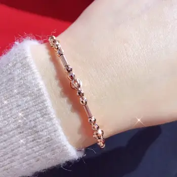 10 最佳銷售 玫瑰金潘朵拉手鍊 - №6