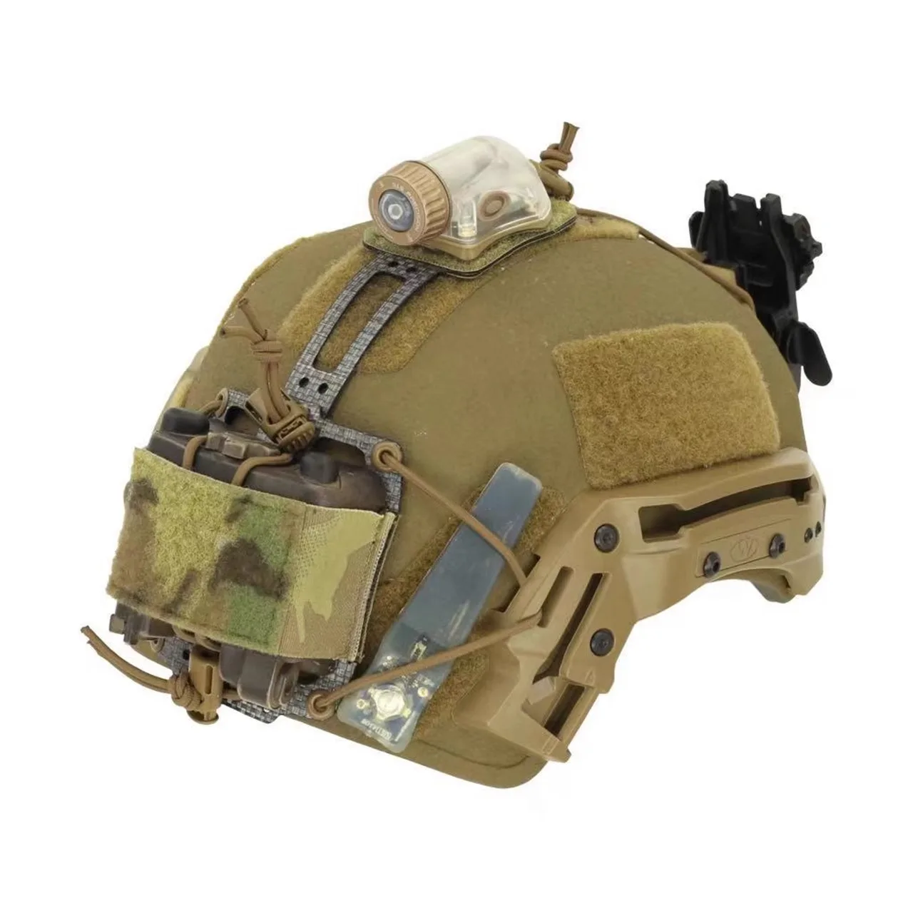 Caja batería táctica PVS31 NVG con sistema retención para casco - imagen 4