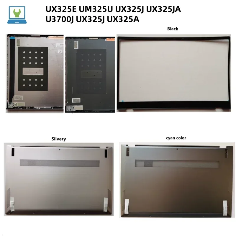 New LCD Back Cover Case Bezel Front Frame Bottom Cover Case For zenbook UX325E UM325U UX325J UX325JA U3700J UX325J UX325A Shell