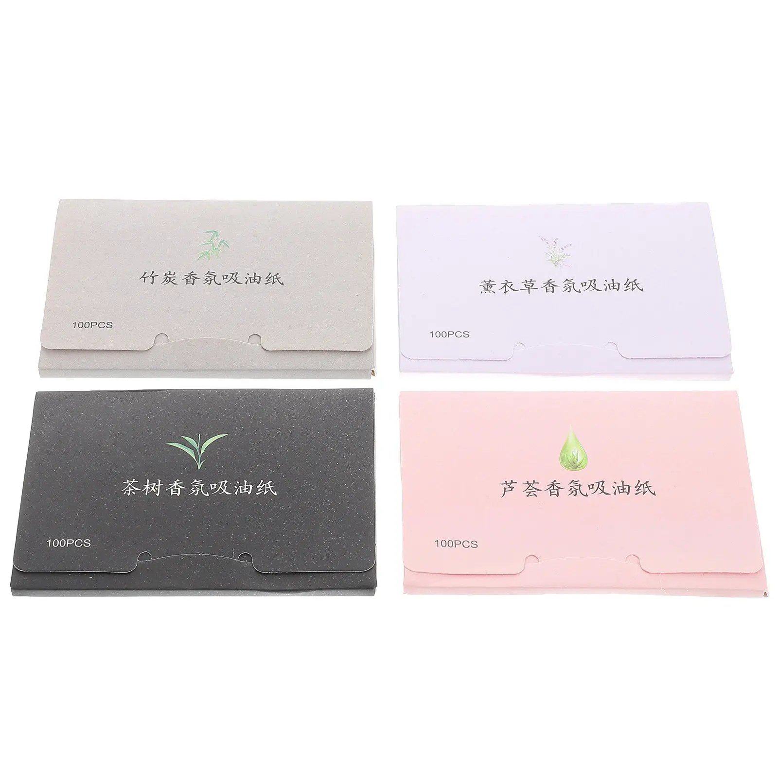 

4Packs Absorbing Oil Paper for Face Blotting Sheets Oily Skin Control Makeup Safe Portable Lightweight Fresh Design