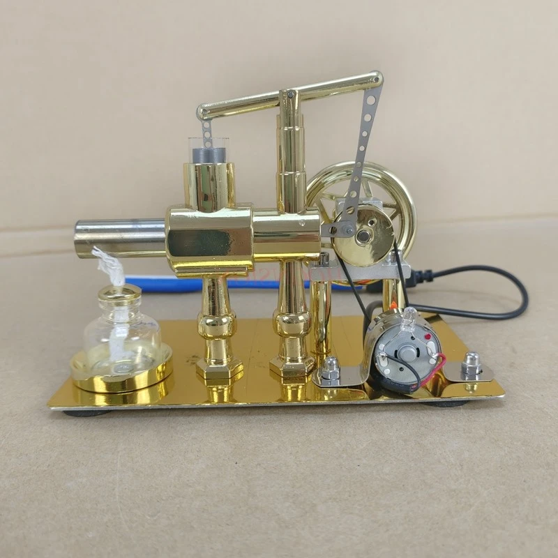 Physics teaching Stirling engine generator steam engine physics experiment science science production invention toy model small