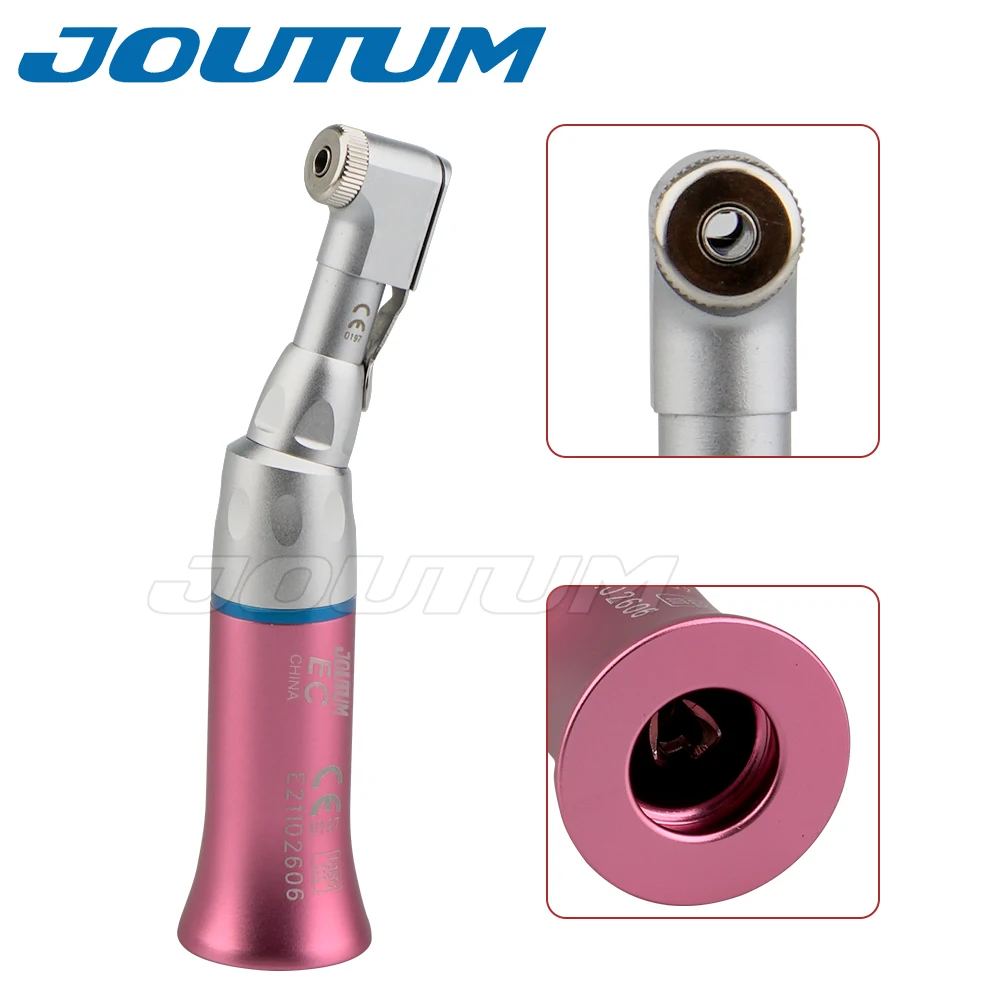 Tandheelkundige Hoge & Lage Snelheid Handpiece Kit Rechte Contrahoek Enkele Water Spary Lucht Turbine 4 Gat 2 Gat Roze Kleur Lab