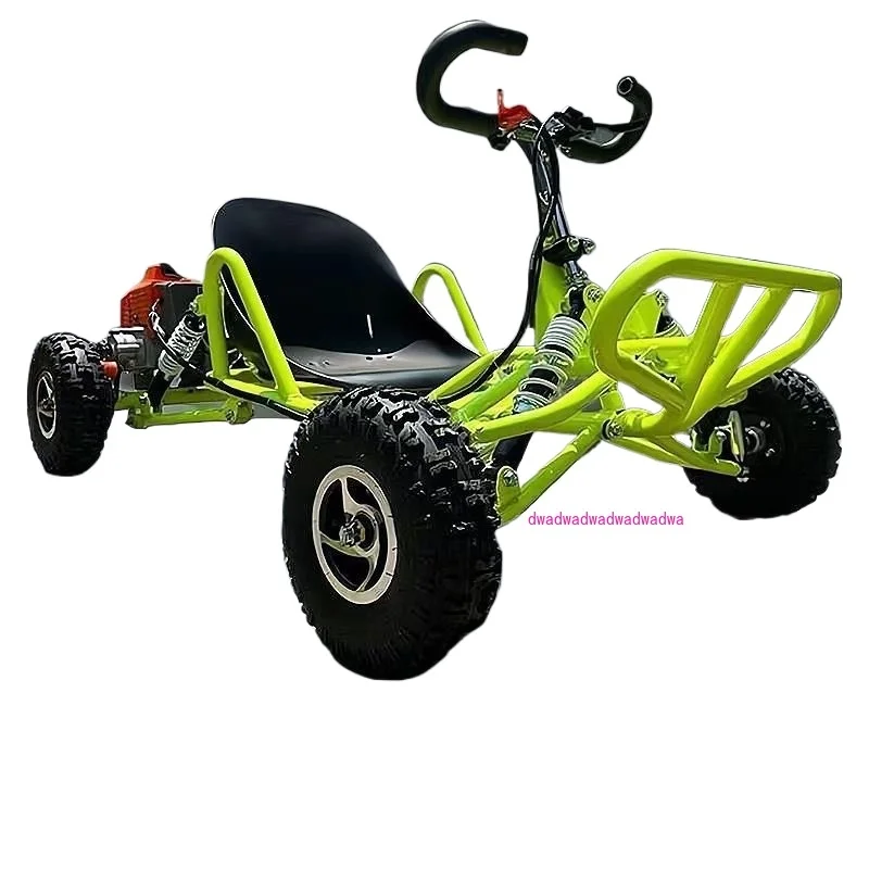 

High-performance Off-road Kart Beach Car Drift Motorcycle Same Style, Four-wheel Fuel Kart Beach Car Set