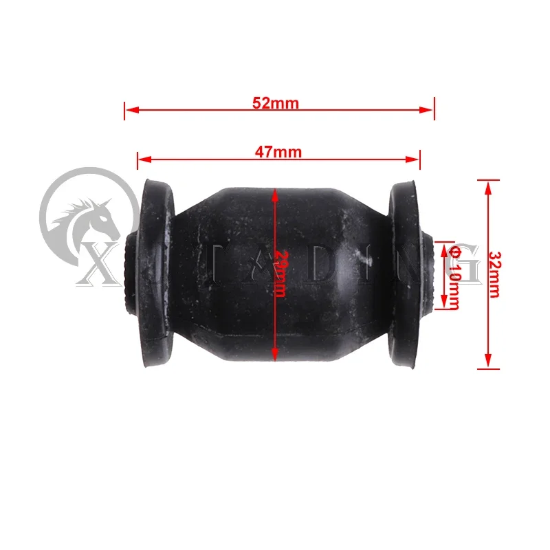 4 Pcs 29x51x10mm Swing Arm Mount Bushing For ATV UTV Buggy Quad Bike Suspension Assy Rocker Rubber Damper Damping Sleeve Parts 6