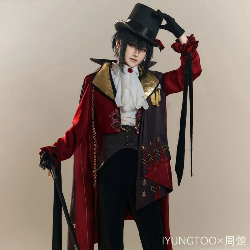 Lord of Mysteries Klein Moretti Cosplay Costume Halloween Christmas New Gothic suits hat cloak vest prop uniform men women HCos view 4