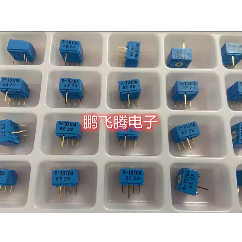 2PCS/LOTS Imported from Japan S-1010A 0-F/16 Position Rotary Dial Code Switches 4:1 Foot Positive Code