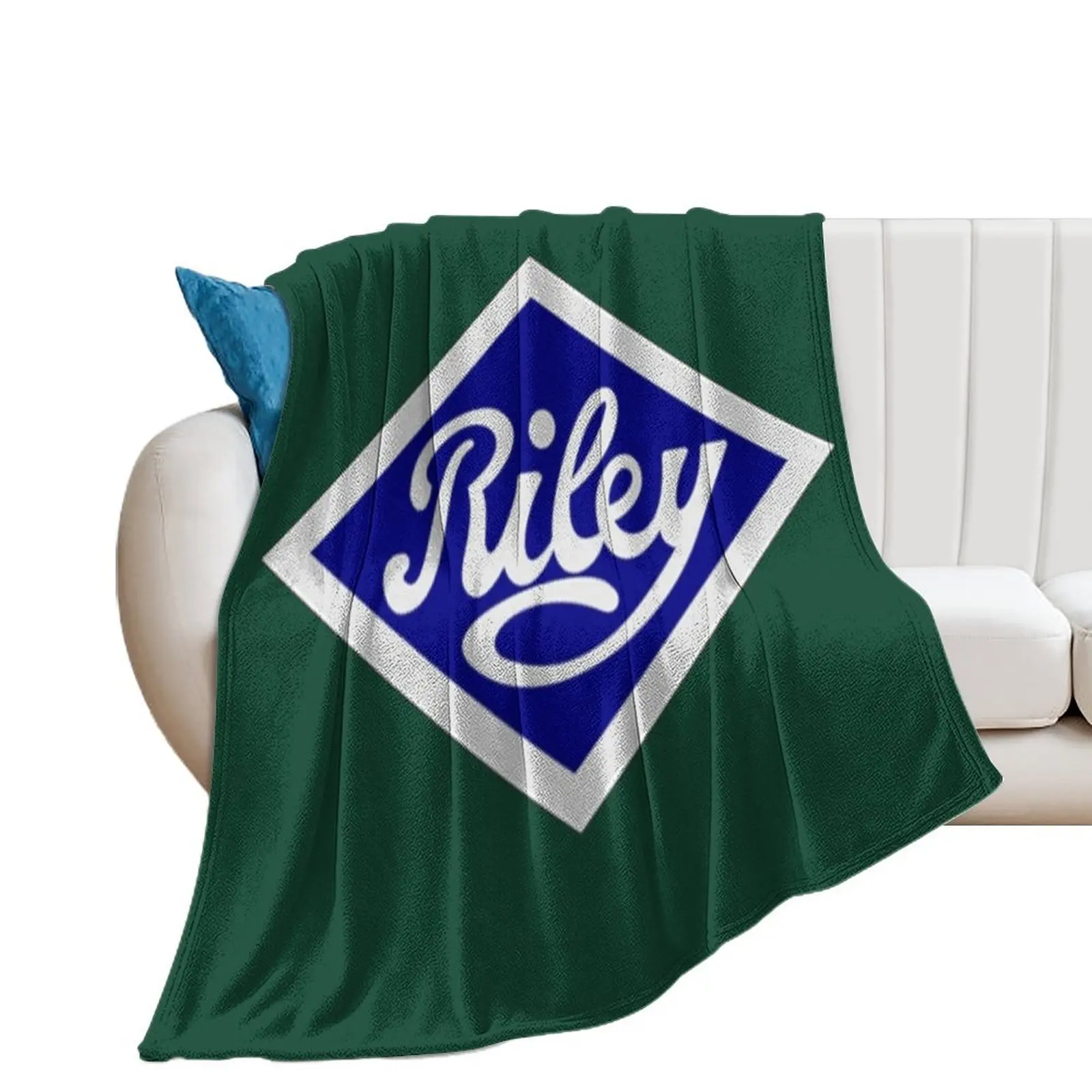 

The old Riley marque badge Throw Blanket for winter Luxury St Designers For Baby Blankets