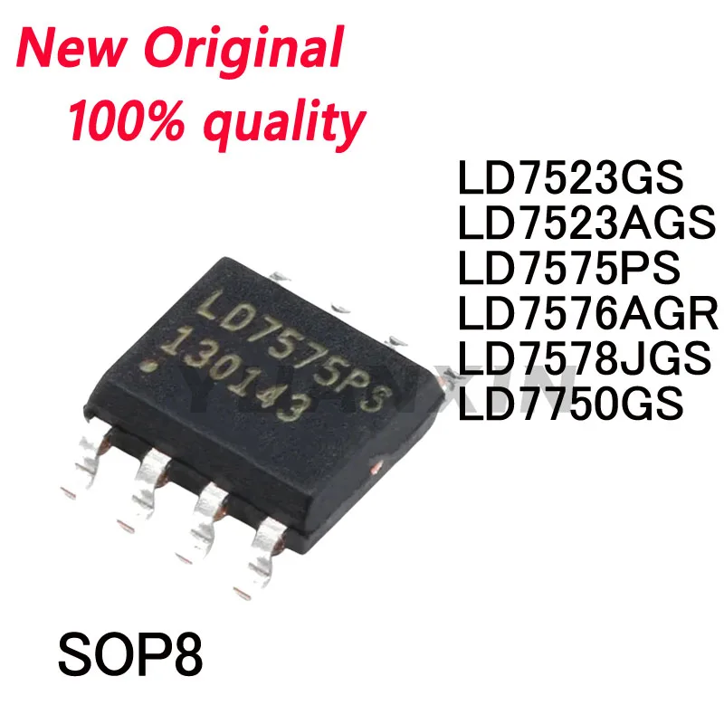 10/PCS New Original LD7523GS LD7523AGS LD7575PS LD7576AGR LD7578JGS LD7750GS LCD power management chip In Stock