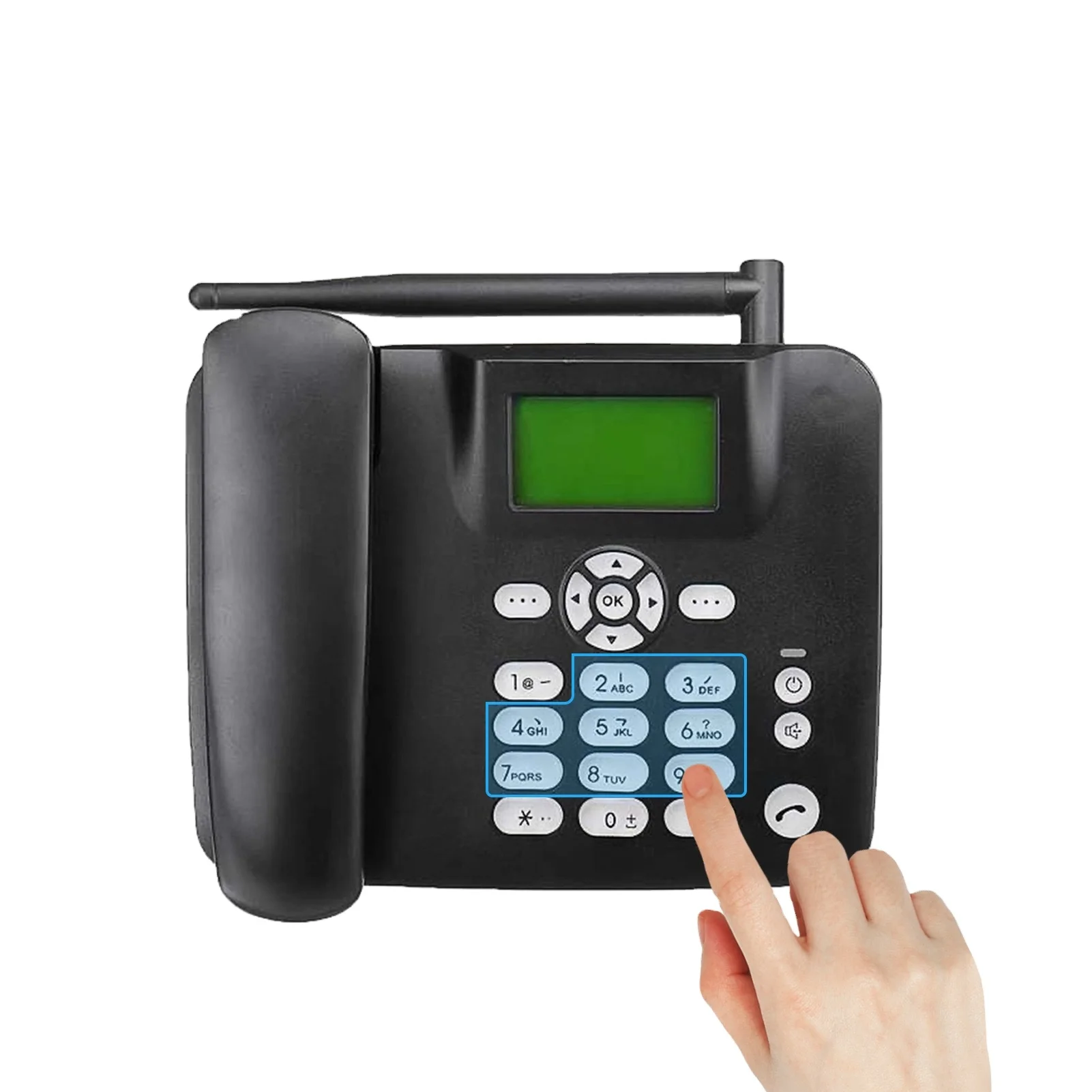 2025 Low Landline Phone With 1 Sim Card Slot Gsm Ets3125i Office/home Gsm Fwp Fixed Wireless Phone