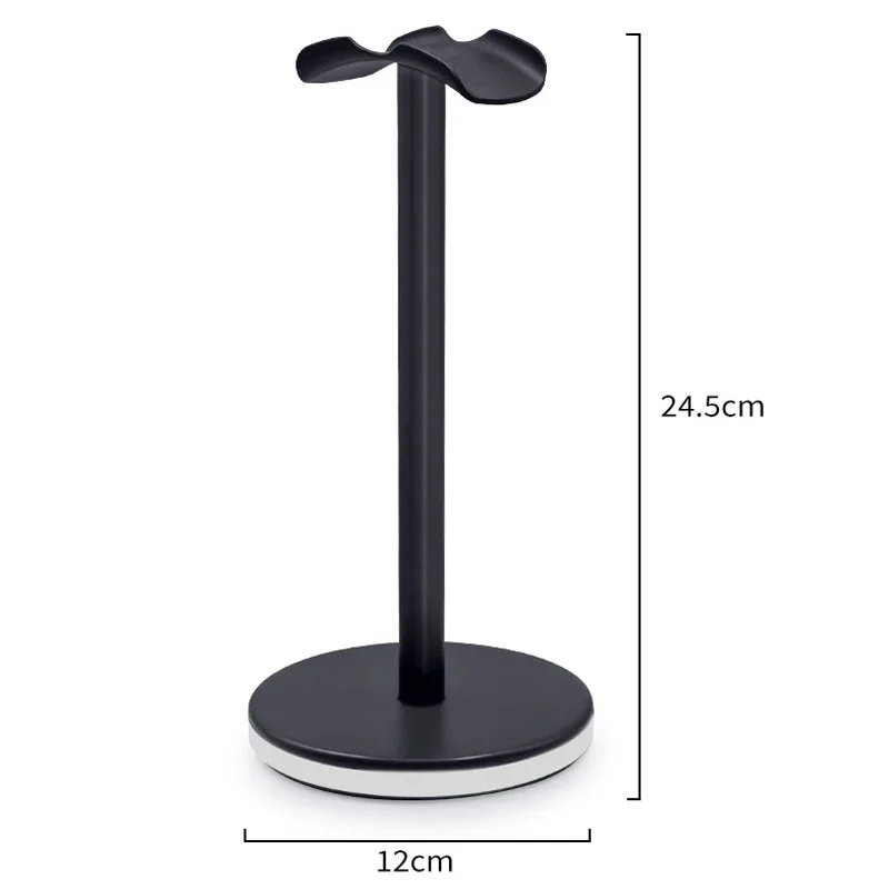 Headphone Stand Holder Rack with Touch Light Base Gamer Headset Stand Universal Headset Hanger Gaming Desktop PC Accessories