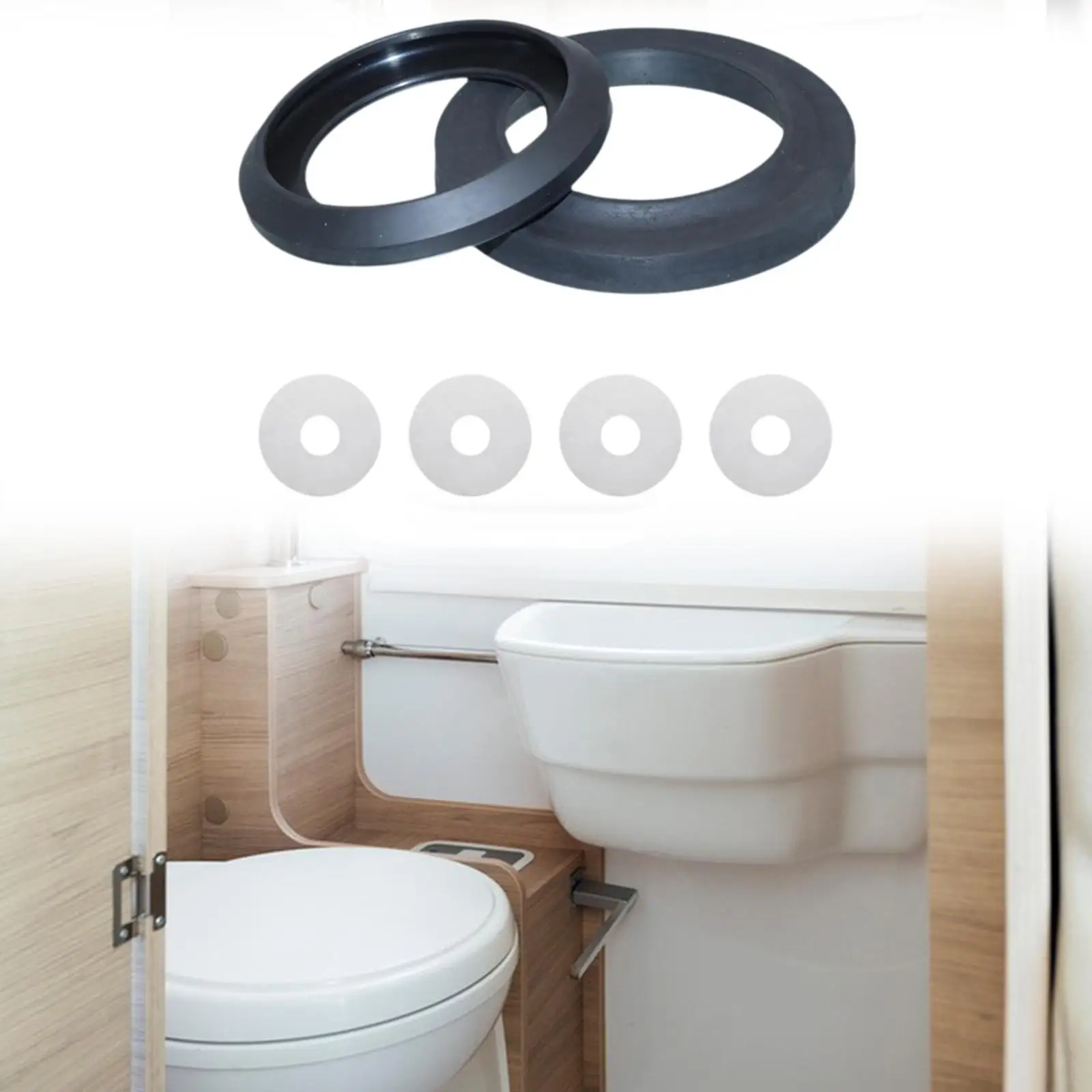 

34120 Практичный аксессуар, комплект уплотнений для шариков для мусора для унитаза RV для Style Plus