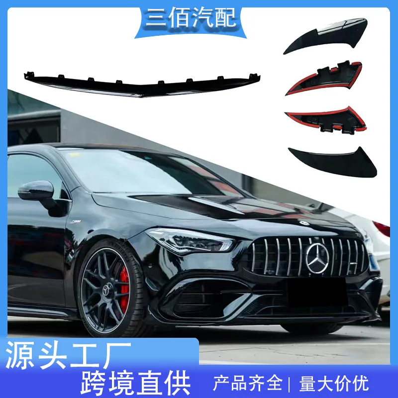

suitable for New Mercedes-Benz CLA 45 W118 45 Upgrade 45S Front Lip Rear Air Knife Rear Spoiler Air Force Kit