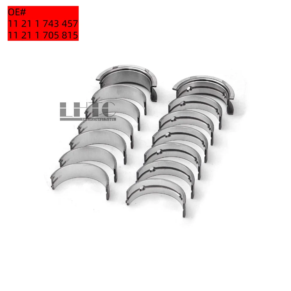 

Engine Main Bearings Thrust Set STD For BMW 323i 330Ci E36 E39 E46 M52 M54 S52 OE#11211743457/11211705815