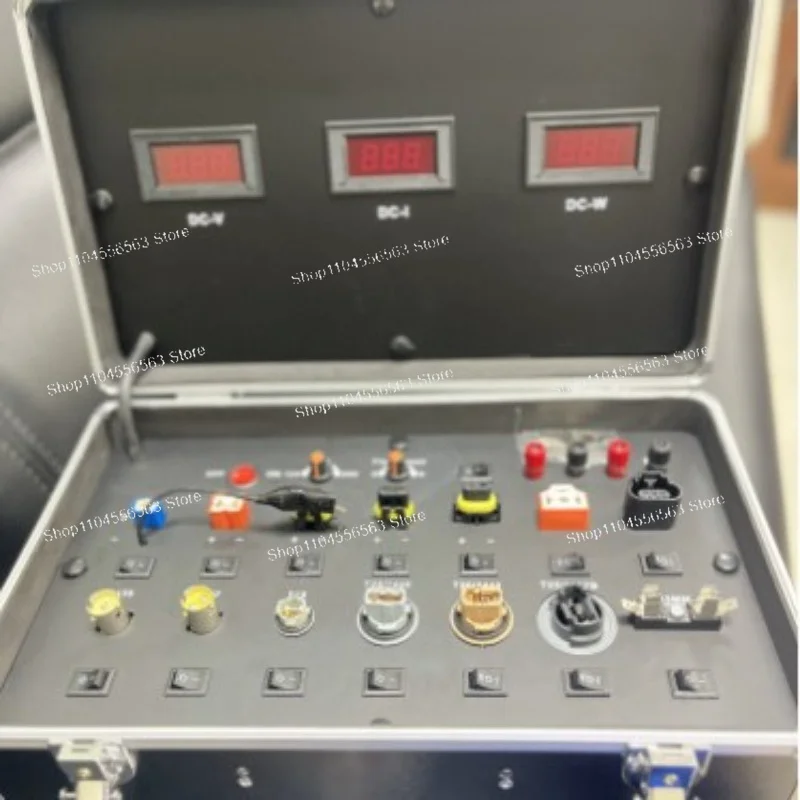 Auto LED Test Equipment Power Current Tester Sensor LED Lens Parameter Display Stand Power Test Box