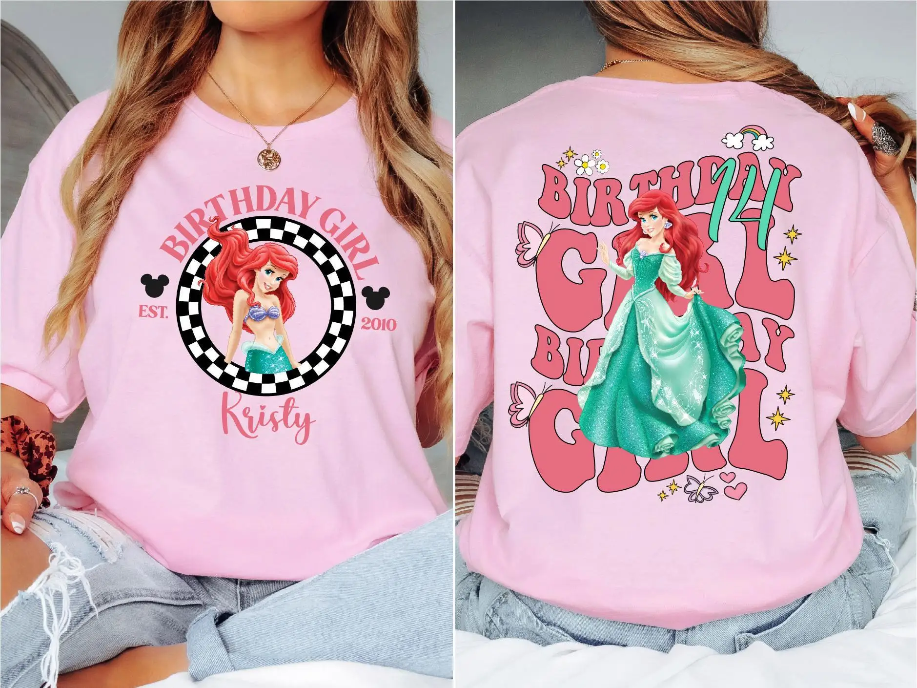 تي شيرت عيد ميلاد ديزني، تي شيرت فتاة عيد ميلاد ديزني، تي شيرت عيد ميلاد ديزني للأولاد، تي شيرت حفلة عيد ميلاد ديزني