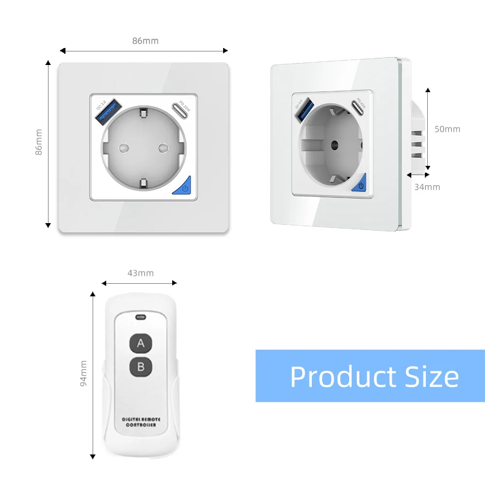 european-standard-usb-smart-socket-graffiti-fast-charging-pd20w-type-c