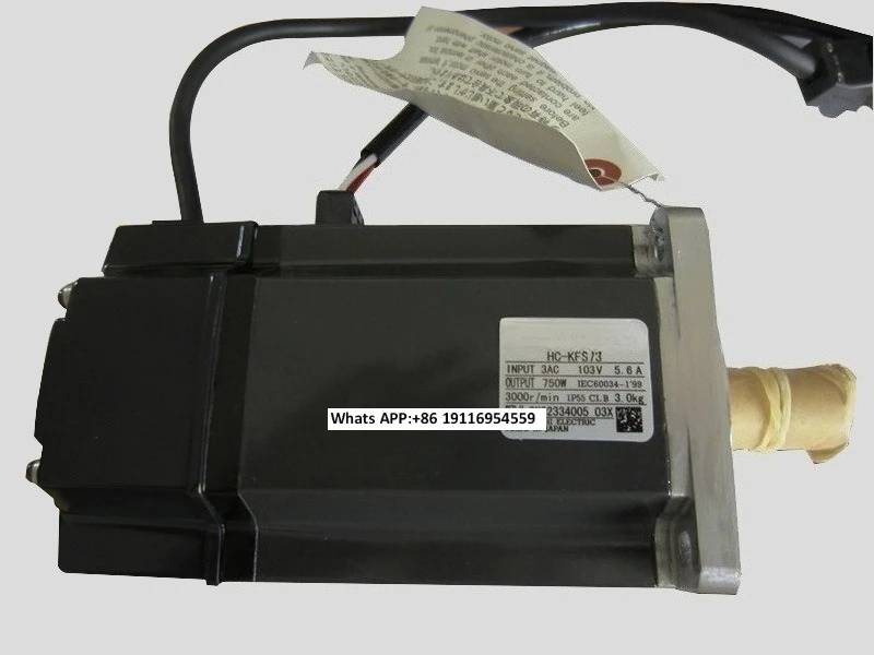 Pneumatic check valve AKH10-00/new servo motor HC-KFS73K