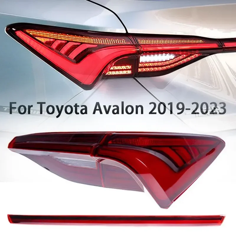 Through Taillights For Toyota Avalon 2019-2023 Modification Upgrade Automotive Accessories LED Streaming Turn Signal Lights