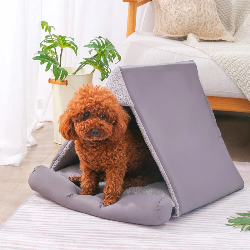 Cozy Pet House Four Seasons Universal Winter Kennel Pet Tent Kitten Puppy Cushion for Small Dog Mat Washable Cave