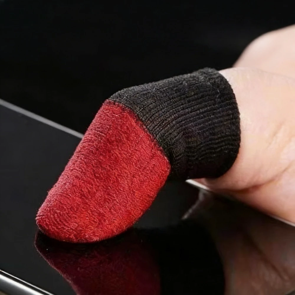 

Premium Gaming Finger Sleeve Sensitive Touch Anti-Sweat Fingertip for PUBG Mobile
