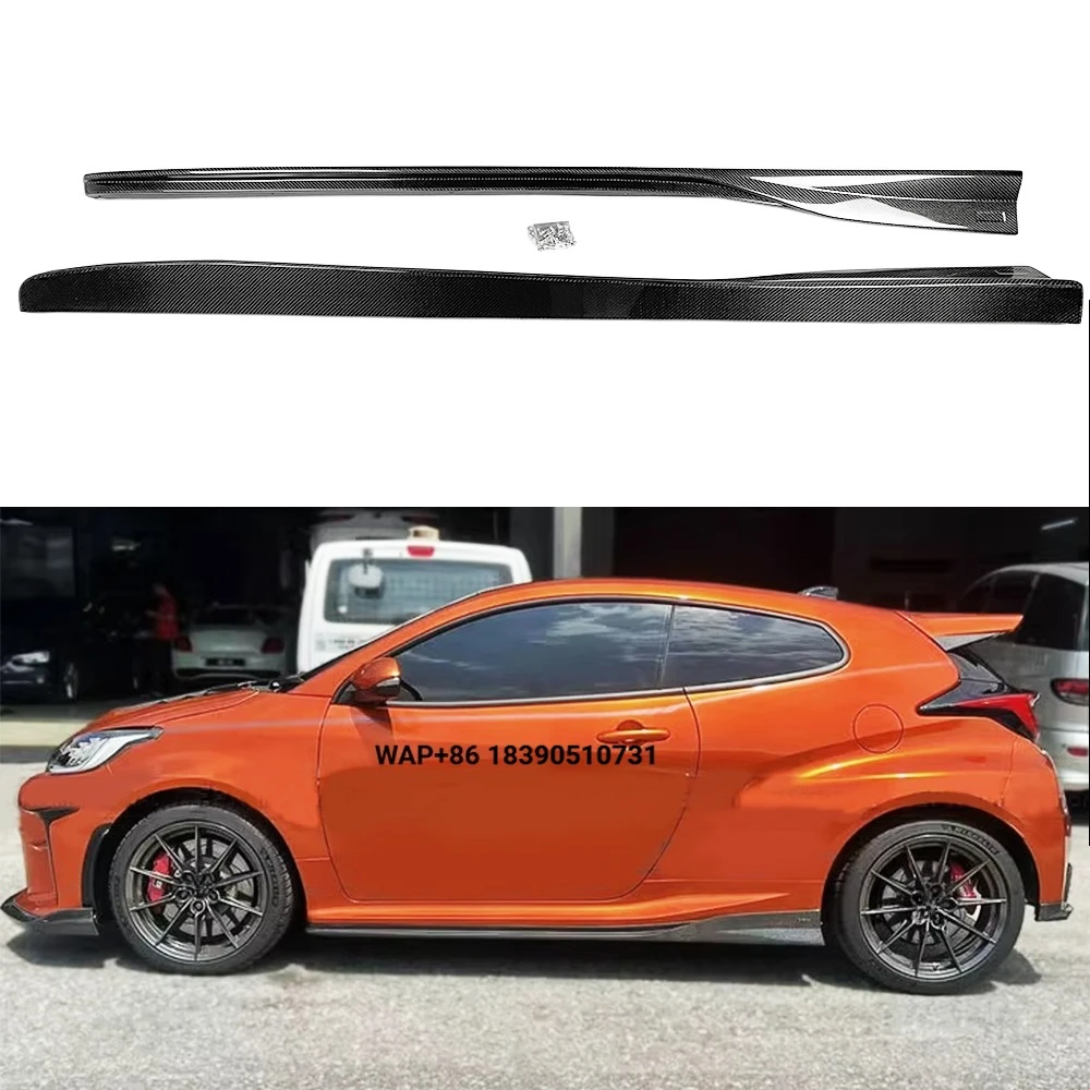 

Carbon Fiber V Style Side Skirts Body Kit for GR 16 Side Skirts