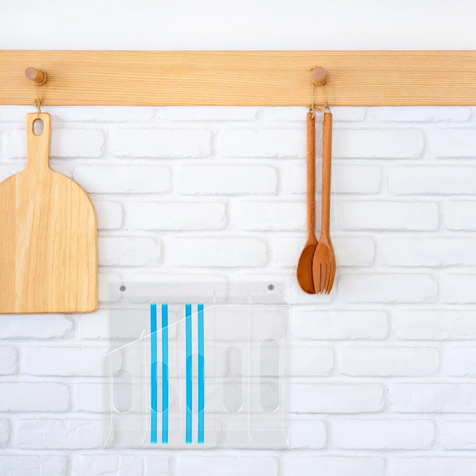 

Акриловый держатель для соломинок, контейнер для питьевых трубочек, подставка для хранения кухонных принадлежностей, для бара, ресторана, настольная подставка