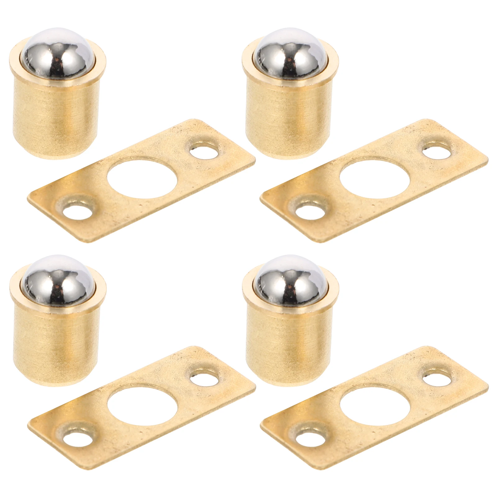 

Cabinet Door Latch Copper Durable Finely Polished Adjustable 90 180 Degrees Closet Drawers Wardrobes Cabinets Hardware Ball