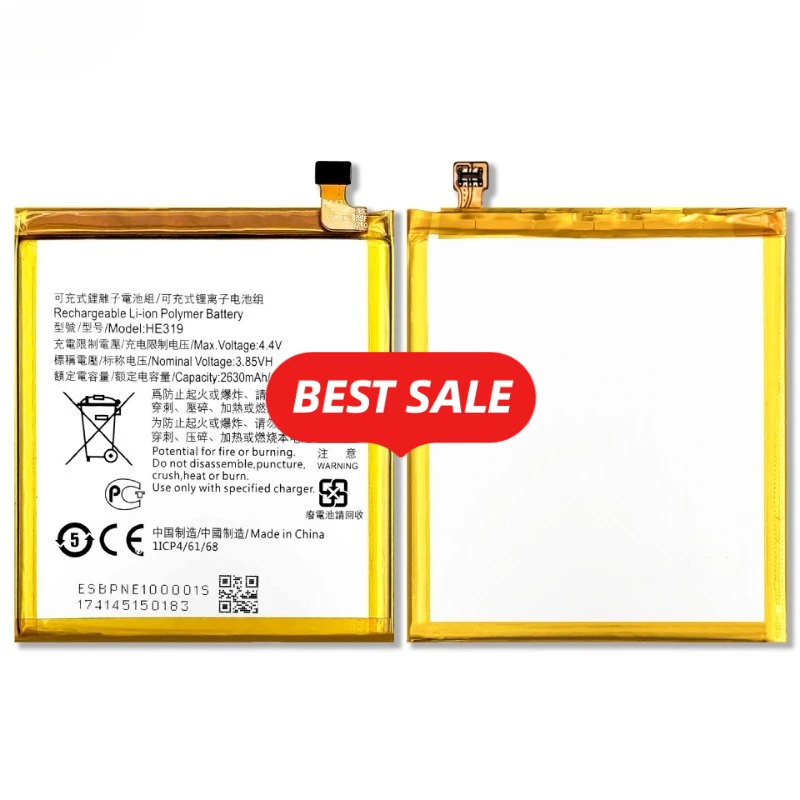 HE319 for Nokia 3/3 DUAL/TA-1032/TA-1020/TA-1028/TA-1038 Phone Battery High Capacity Battery Replacement Bateria Grade A Cell