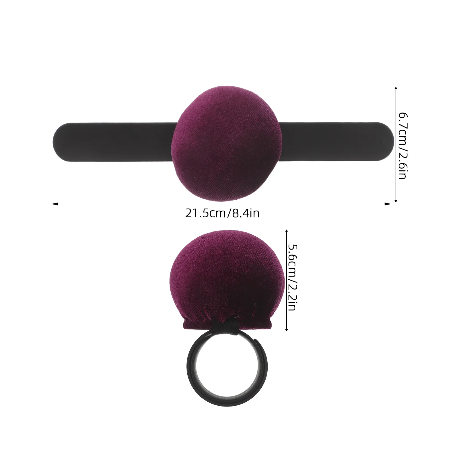 Elastic Wrist Pin Cushion with High Density Pad for Sewing Needle Organization Craft DIY Quilting Portable Design