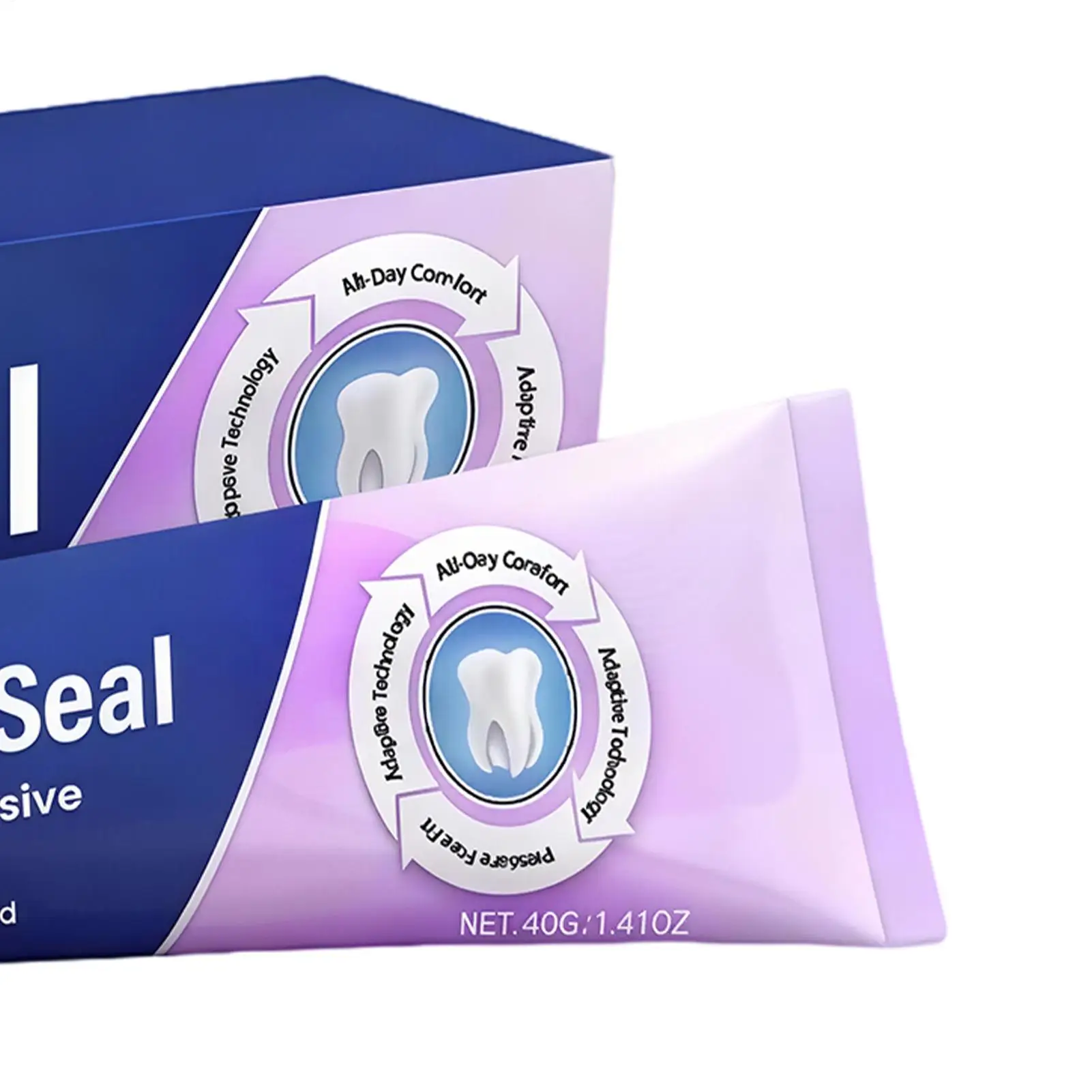 40 g professioneller Prothesen-Cremekleber für Zahnersatz, langanhaltende Stabilität, Komfort, Sicherheit, Zahnkleber für Zahnspangen zu Hause und auf Reisen – Detail 12