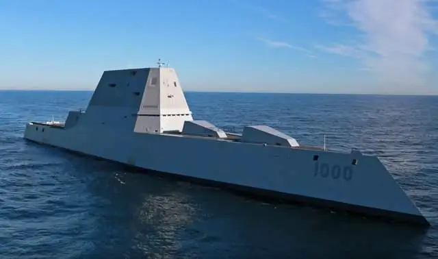 

1/350 New US Destroyer Jumbo DDG1000 3D Printed Model Toy Assembly Model Hobby