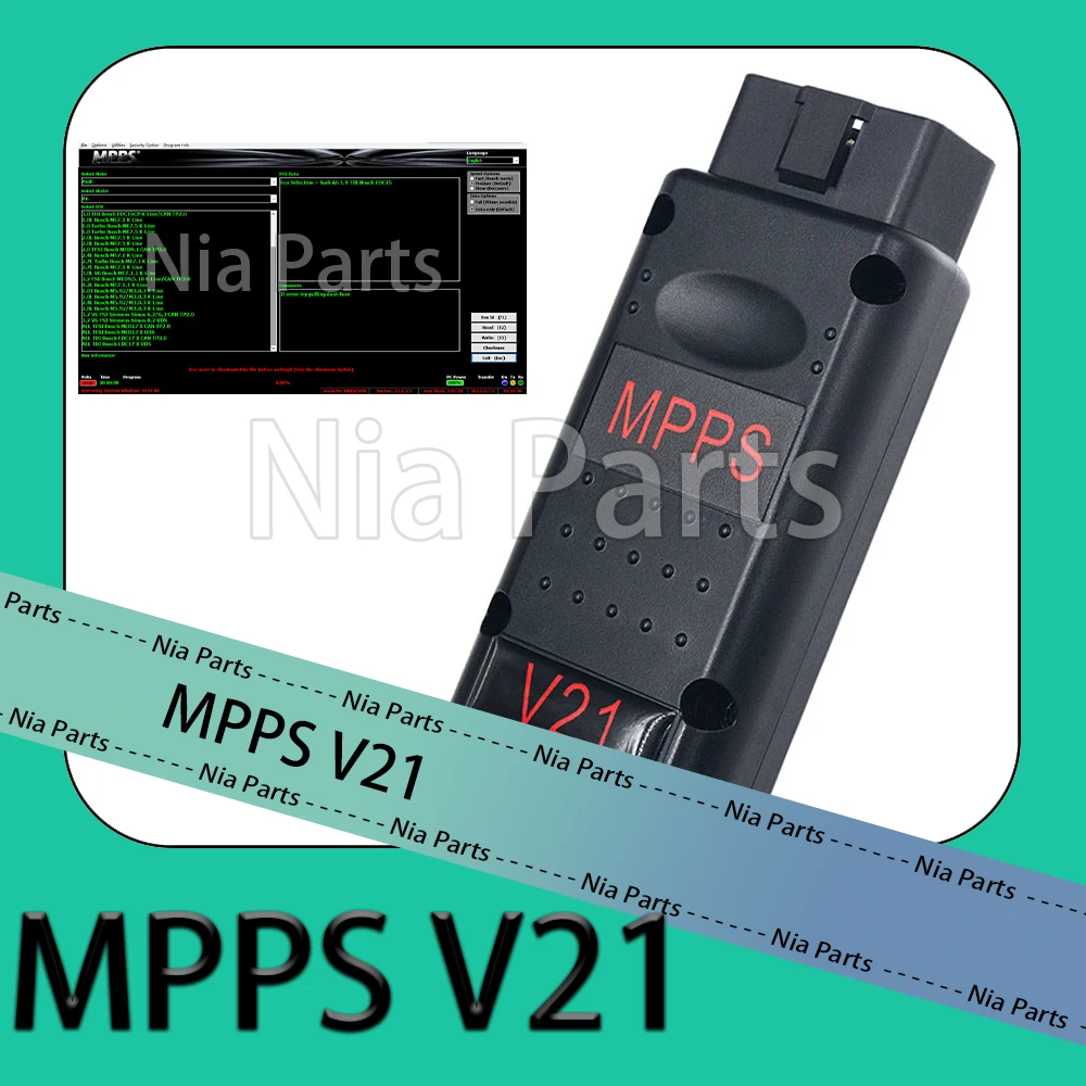 

MPPS V21 Professional Diagnostic Cable obd2 scanner OBD2 ECU Chip Tuning car Scanner Repair tool diagnostic pour voiture NEW VCI