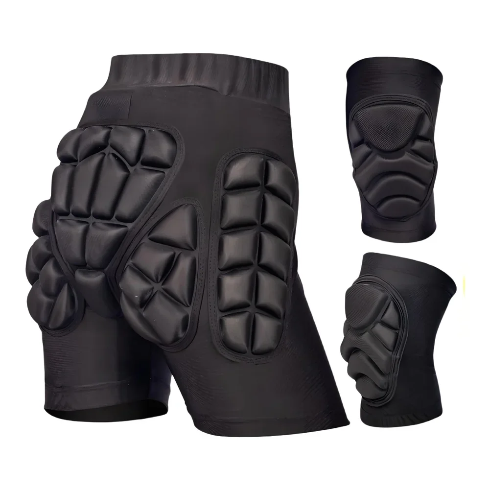 Ski Hip-covering Pants Fall Prevention Gear Skating Ice Scooter Sports Adult Children Protective Gear Knee Elbow Wrist Pads Part