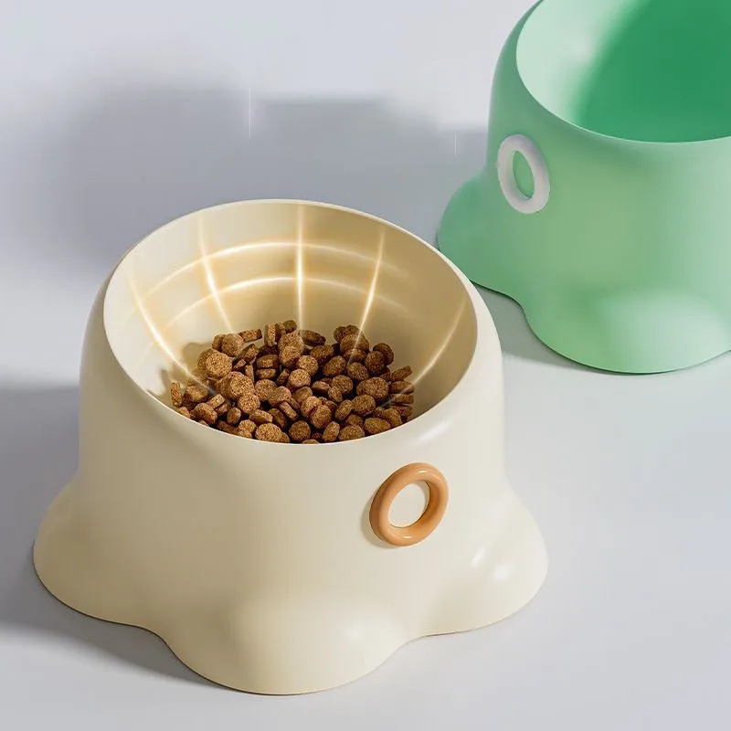Tazón de acero inoxidable pulpo antideslizante para perros y gatos - imagen 2