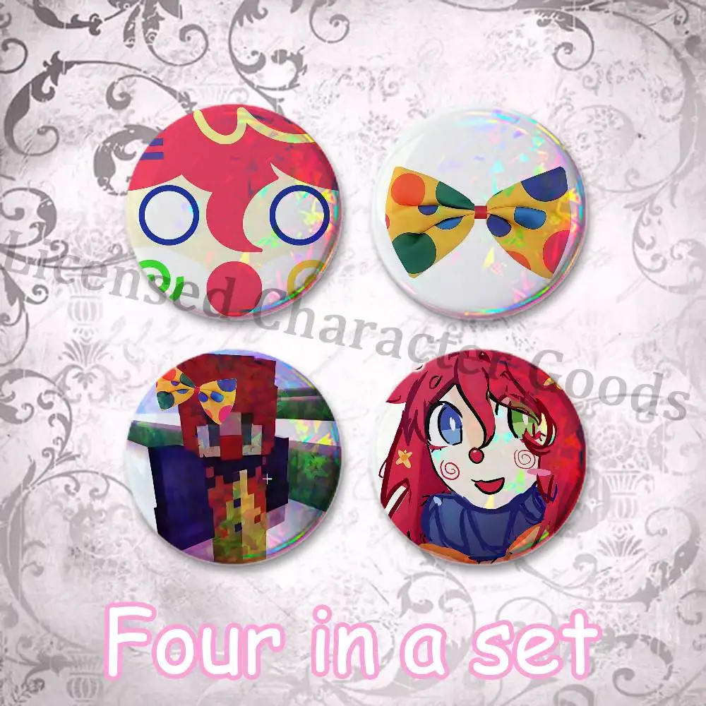 Moe A Regect Custom Mini Pill Badge 25mm Button Pins 4-Piece Set 75mm Oversized Pin Badge 2.25 Inch