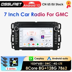 AI Carplay Android Auto Car Radio For Chevrolet Silverado GMC Sierra Impala Traverse Avalanche Express Yukon Acadia Savana 7862