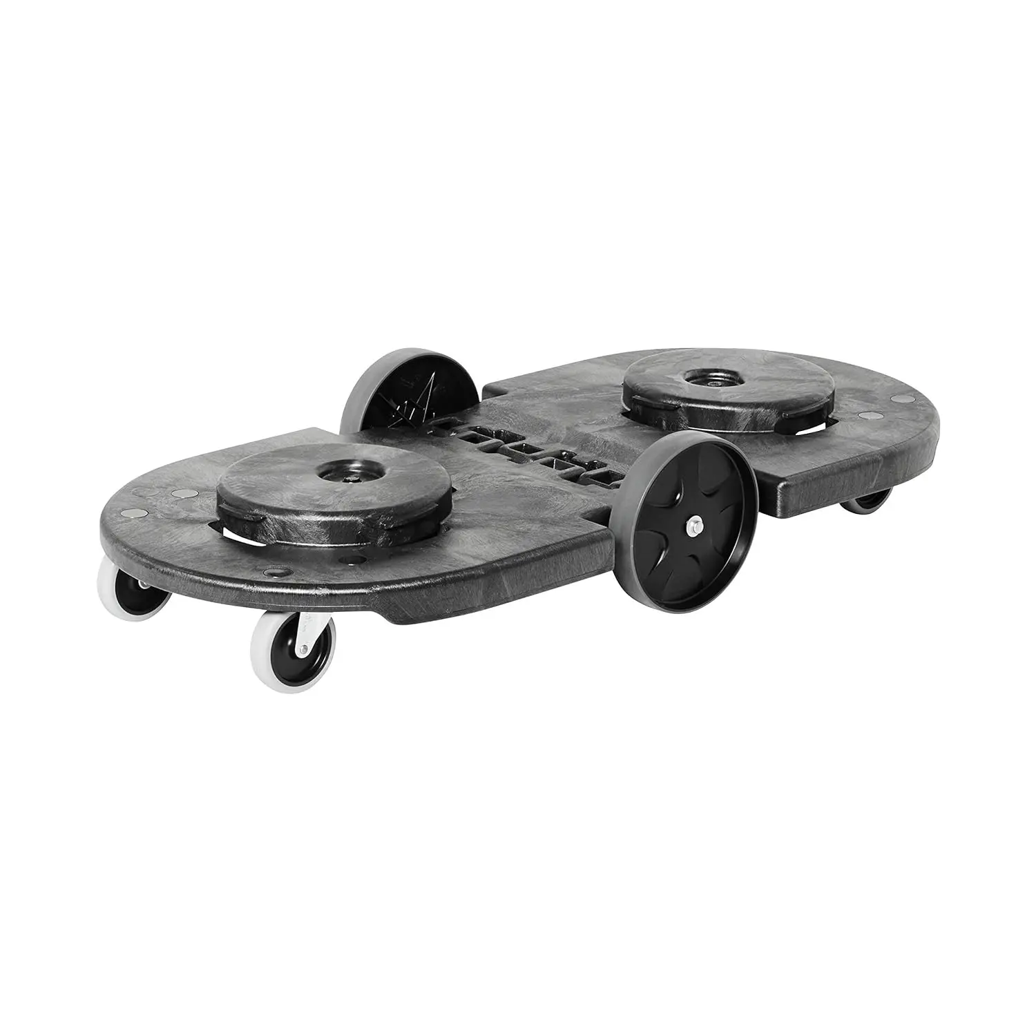 Dolly, for BRUTE Trash Can, Wheels, Black, for Restaurants/Back of House/Offices/Warehouses/Airports/Commercial Environments